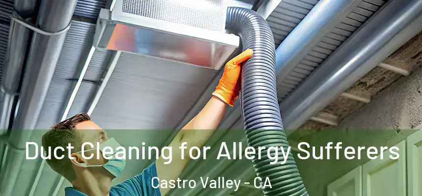  Duct Cleaning for Allergy Sufferers Castro Valley - CA